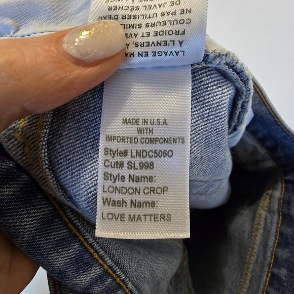 SLVRLAKE London High-rise Straight-leg Organic Jeans Blue Women's 28 - Picture 12 of 13